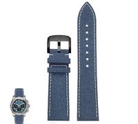 sooponu Cinturino per orologio cronografo Breitling Avenger Night Mission B01(Blueb white)