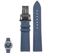 sooponu Cinturino per orologio cronografo Breitling Avenger Night Mission B01(Blueb1)