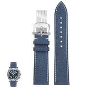 sooponu Cinturino per orologio cronografo Breitling Avenger Night Mission B01(Blues1 white)