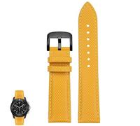 sooponu Cinturino per orologio cronografo Breitling Avenger Night Mission B01(Yellowb)