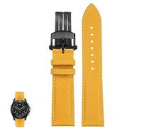 sooponu Cinturino per orologio cronografo Breitling Avenger Night Mission B01(Yellowb2)