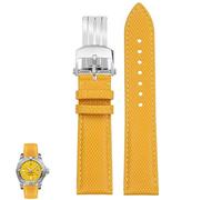 sooponu Cinturino per orologio cronografo Breitling Avenger Night Mission B01(Yellows1)
