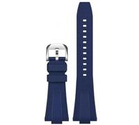 sooponu Cinturino per orologio in gomma a sgancio rapido per Tissot PRX T137.407/T137.410 Super Player 40mm Bracciale convesso per orologio da uomo(Blue)