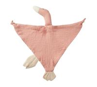 Soothe Appease - Asciugamano in mussola di cotone, coperta di sicurezza con simpatiche oche, giocattolo per bambini, giocattolo per la dentizione