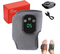 Soothera 3-in-1 Massager,2025New Soothera 3 in 1 Foot Massager with 3Vibration Mode,5Heat Leavel,Wireless Portable Triple Method FootMassager,Rechargeable Electric Heated Ankle Wrap for Man Woman (1)