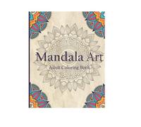 "Soothing Mandalas: An Adult Coloring Book for Stress Relief, Relaxation & Mindful Creativity": “50+ Intricate Mandala Designs for Stress Relief, Relaxation, and Mindful Coloring Therapy”