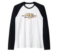 Sooty Dream Team Calcio Balilla Coppa del Mondo Maglia con Maniche Raglan