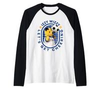Sooty Izzy Wizzy Let's Get Cheering Coppa del Mondo di Calcio Maglia con Maniche Raglan