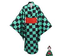 SOOYOOYOO Costume Da Cosplay Per Kamado Tanjirou Con Stampa Digitale Tessuti Confortevoli Outfit Regalo Fantasy Per Fan Unisex