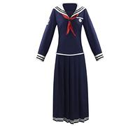 SOOYOOYOO Fukawa Toko Cosplay Costume Cime Cravatta e Gonna Thickiy Ronior Uniforme Per Feste Di Halloween E Carnevale Di Natale