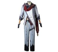 SOOYOOYOO Genshin Impact Cosplay Tartaglia Costume Personaggi del Gioco Anime Abiti di Halloween Set Completo per Unisex