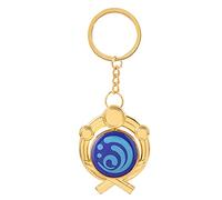 SOOYOOYOO Inazuma Cosplay Portachiavi Per Genshin Impact, Metal Vision Portachiavi Occhio di Dio Ciondolon Hydro Merch
