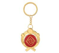 SOOYOOYOO Inazuma Cosplay Portachiavi Per Genshin Impact, Metal Vision Portachiavi Occhio di Dio Ciondolo Geo Merch