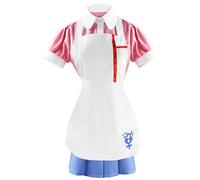 SOOYOOYOO Mikan Tsumiki Cosplay Costume Camicia Rosa con Gonna Blu per Halloween Conventions Roleplay(Donna,XXL)