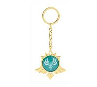 SOOYOOYOO Mondstadt Cosplay Portachiavi Per Genshin Impact, Metal Vision Portachiavi Occhio di Dio Ciondolo Anemo Merch