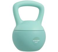 Soozier 13 lb Kettlebell peso riempito di sabbia con impugnatura, Verde