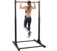 Soozier Stazione trazioni portatile regolabile 8 livelli 440LBS Nero