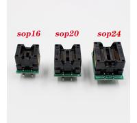 SOP16+SOP20+SOP24 SOP Presa Adattatore Tester per Circuiti Integrati Durevole 3