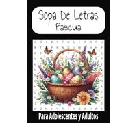 Sopa de letra de Pascua: Sopa De Letra con Facilidad de leer sobre temas de Pascua y mas| 6x9 | 50 rompecabezas| Regalo para entretenimiento, tiempo libre y vacaciones