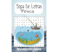 Sopa De Letra de Pesca: Sopa De Letra con Facilidad de leer sobre temas de pesca y mas| 6x9 | 50 rompecabezas| Regalo para entretenimiento, tiempo libre y vacaciones