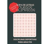 sopa de letra Juegos Olimpicos: Disciplinas deportivas para adulto