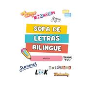 SOPA DE LETRAS BILINGUE: 30 SOPA DE LETRAS PARA APRENDER JUGANDO