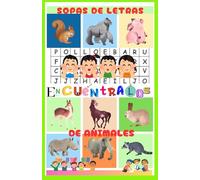 Sopa de letras de animales: Para niños/as