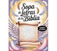 Sopa De Letras De La Biblia: Libro De Actividades En Español Con Pasatiempos Para Adultos Y Mayores