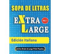 Active Minds & Large Prints Sopa de Letras - Edición Italiana (Tascabile)