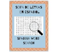 Sopa de Letras en Español: 80 Desafiantes Puzzles para Mejorar tu Vocabulario
