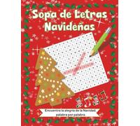 Sopa de Letras Navideñas: Holiday Word Search Puzzles in Spanish