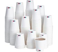 SOPACK - Set di 150 bicchieri usa e getta in carta biodegradabile 240 ml (8 onz), per tutte le vostre bevande calde e fredde, caffè, soda, acqua,