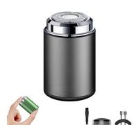 Sopami Mini Electric Shaver, Rasoio Portatile Piccolo Per Uomini E Ragazzi Elettrico Adolescenti, Usb Ad Alta Velocità Di Ricarica Rapida Impermeabile (Stile-B-Grigio)