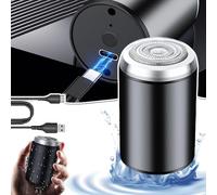 Sopami Mini Electric Shaver, Sopami Mini Electric Shavers for Men, Portable Pocket Travel Shaver, USB Rechargeable Waterproof, Wet Dry Shavers for Home, Car, Trave, Office (Black)