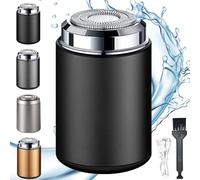 Sopami Mini Electric Shaver, Sopami Portable Mini Electric Shaver, Pocket Size Washable Electric Razor, USB Rechargeable Waterproof, for Car, Travel (Black)