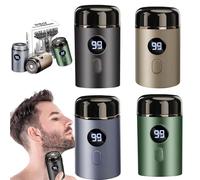 Sopami Mini Rasoio elettrico portatile, Sopami Mini Rasoio Capsule Razor, Sopami Mini Shaver, USB lavabile da viaggio, per uomo e donna (4 pezzi)