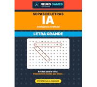 Sopas de Letras de Inteligencia Artificial: Descubre el mundo de la IA en letra grande