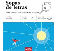 Sopas de letras para favorecer la concentración (XL)