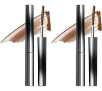Sophia Belle Iron Wand Mascara, 2 Pezzi Mascara Nero Lavabile In Metallo, Mascaras Per Ciglia Arricciate 3D, Volume E Lunghezza Neri Impermeabili, A Lunga Tenuta, Anti-sbavature, Anti-agglomerante