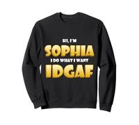 Sophia Joke IDGAF Meme Cute Halloween Costume for Sophie Felpa