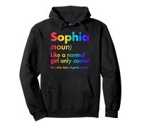 Sophia Like A Normal Girl Only Cooler Queen Nome Felpa con Cappuccio