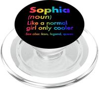 Sophia Like A Normal Girl Only Cooler Queen Nome PopSockets PopGrip per MagSafe