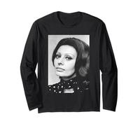 Sophia Loren Attrice Matrimonio Stile Italiano 1964 Maglia a Manica