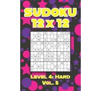 Sophia Numerik Sudoku 12 x 12 Level 4 (Tascabile)