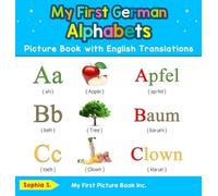 Sophia S My First German Alphabets Picture Book with English (Copertina rigida)