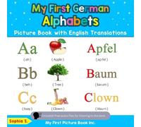 Sophia S My First German Alphabets Picture Book with English Transla (Tascabile)