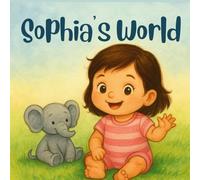 Sophia's World - A Personalized First Year Milestone Memory Book: A Keepsake Baby Book to Celebrate First Smiles, Steps, and Words
