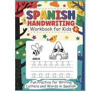 Sophie Elementary Spanish Handwriting Workbook for Kids (Tascabile)