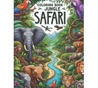 Sophie Hagen Jungle Safari Coloring Book (Tascabile)