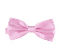 Sophie & Jules Papillon con fiocco legato e regolabile con chiusura a gancio, 12 x 6 cm, rosa